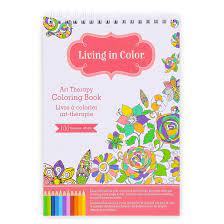 Living In Color Art Therapy Coloring Book Flowers Woodland Critters Hollar So Much Good Art Therapy Coloring Book Colouring Art Therapy Colorful Art