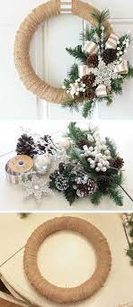 16 Diy Christmas Wreaths For Front Door Grinalda De Natal Guirlandas Natalinas Decoracao De Natal