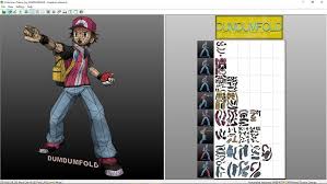 Pokemon Trainer Papercraft By Dumdumbot Pokemon Trainer Paper Crafts Pokemon