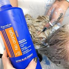 New Fanola No Orange Mask Are You A Colorist Or Salon Owner Interested In Opening Up A Professional Blonde Hair Care Hair Salon Marketing Deep Conditioner