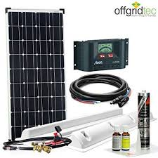 Offgridtec Solaranlage Fur Wohnwagen Sm100 12 V Komplett Set Fur Wohnmobil 100 W 002710 Mit Bildern Solaranlage Solar Wohnwagen