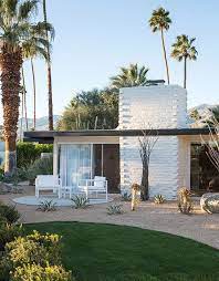 In 1935, a real estate agent in his hometown of pasadena urged him to seek opportunities in the growing community of palm springs. Steve Hermann Reinvents An Iconic Palm Springs Hotel Palm Springs Houses Modern Backyard Design Palm Springs Architecture