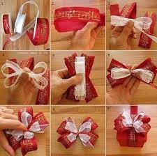 Christmas Bow Christmas Bows Diy Diy Gift Bow Diy Christmas Presents