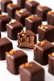 Vegan Praline Chocolates Full Of Plants Recipe Vegan Pralines Vegan Desserts Healthy Vegan Desserts