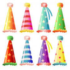 Birthday Party Hat Set Birthday Party Hats Happy Birthday Theme Party Hats