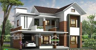 2550 Sq Ft 4 Bedroom Mixed Roof Contemporary Home In 2020 Contemporary House Design Kerala House Design Contemporary House