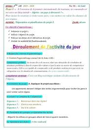Francais Deuxieme Generation Fiches Pedagogique 4am Nouveau Programme 2019 2020