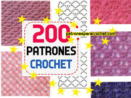 200 Patrones Crochet De Puntos Patrones,graficos,tejidos a crochet,ganchillo, les dejo estos seis puntos caladitos, hermosos para remeras ,camperas ganchillo,crochet,graficos,patrones, una hermosa coleccion de puntos. 200 patrones crochet de puntos