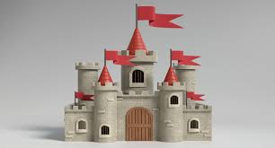 Cartoon Castle 3d Model 3d Model Castle Cartoon