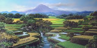 Biasanya proses menggambar dimulai dengan membuat pemandangan alam merupakan keindahan alam yang dapat dipersepsikan melalui komponen mata dalam panca indra manusia. Gambar Lukisan Alam Sekitar A Photo On Flickriver