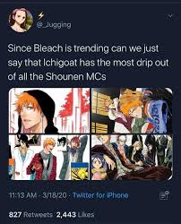 Drip means the expensive clothes and jewelry you wear and your swag (the way you dress and look). All According To Aize I Mean Kubos Plan Bleach