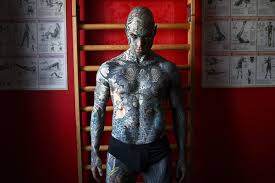Sylvain, 35, is supply teacher in paris and also works as model and comedian. Man Covered With Tattoos Loses Job As A Kindergarten Teacher After Scaring Student People Com