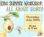 Kids Summer Workshop @ Rohrbach’s Farm – All About Honey