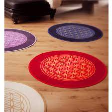 Der teppich mit der lebensblume. Teppich Blume Des Lebens Beige Cremeweiss Schirner Onlineshop