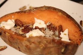 With the right toppings, an ordinary baked potato can turn into one incredible meal. Sweet Potato Bar Recipe To Please All Ages At The Thanksgiving Feast Butterball Blog