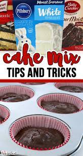 How To Doctor A Boxed Cake Mix Cake Mix Savoury Cake Dessert Recipes