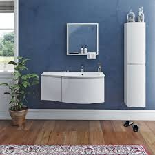 Wall hung vanity units floor standing vanity units white bathroom vanity units grey bathroom vanity units countertop vanity units small cloakroom vanity units combined vanity units with toilet wall hung vanity units. Mode Harrison White Furniture Package With Right Handed Wall Hung Vanity Unit 1000mm