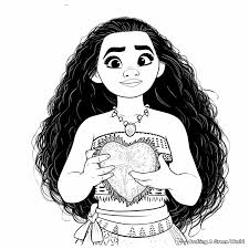 Moana Coloring Pages - Free & Printable!