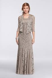 Mother Of The Bride Mother Of The Groom Dresses David S Bridal Lace Jacket Dress Mother Of The Groom Gowns Long Dress