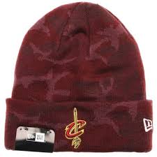 Knit beanie hats for women men winter warm beanie hats soft lining thick knit skull cap acrylic knit cuff beanie cap. Essential Camo Knit Beanie Cleveland Cavaliers