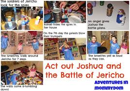 My kids are definitely active kids. Joshua And The Battle Of Jericho Activities