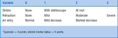 Image result for Croup Score