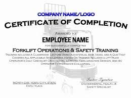 Free programs from osha, state programs, canada, videos, full programs, powerpoint, toolbox talks. Forklift Training Certificate Template Best Of Best S Of Sample Training Certificate Template Forklift Training Certificate Templates Training Certificate