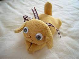 送料無料 いぬクリップ からし 手芸 ハンドメイド 手作り