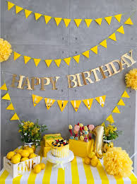 Pin On Lemon Party Theme 1st Birthdays