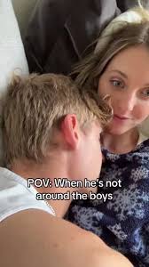 Most men are all tough until they’re home alone with their girl 🤣  #couplecomedy #relationship #couplestiktok #husbandwife #thequistfamily  #iwantmommy