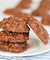 No Bake Chocolate Peanut Butter And Oatmeal Cookies Brown Eyed Baker Recipe Low Carb Cookies Recipes Baking Recipes Cookies Low Carb Recipes Dessert