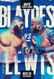 Ufc apex, las vegas united states. Ufc Fight Night Lewis Vs Blaydes Preview The Crunchtime