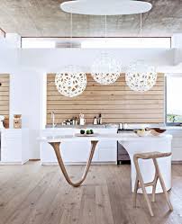 Une Deco Esprit Bord De Mer Dans La Cuisine My Blog Deco Cuisine Moderne Cuisine Blanche Et Bois Cuisine Minimaliste