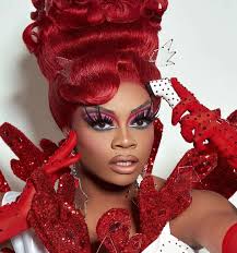 Miss Rona” thermometer gown for the charming and beautiful @heidincloset  photos @dmvrtinez.jpg hair @anniehardt.wigs embellishments @frootcakez @ maureen.lander.9 thank you #swipe for bts #drag #rpdr #daviddalrymple