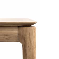 Table 140 x 80 cm moderne avec plateau imitation marbre. Ethnicraft Rectangular Table Bok 140 X 80 X 76 Cm Natural Oak Myareadesign It