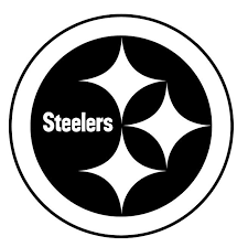 Steeler B W Pittsburgh Steelers Logo Pittsburgh Steelers Steelers