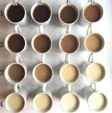 A perfect indian milk tea seems like this… then pour in cold milk until the tea color changes to a darkness/lightness of my liking (remember to go slow; This Controversial Cuppa Colour Chart Has People Divided So Which Is Really The Perfect Shade