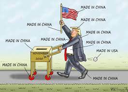 China's appointed panchen lama is the classic example of the dejection of the tibetan people, who is not at all considered as the real panchen reincarnation. Moron Trump Made In China Cartoon Movement