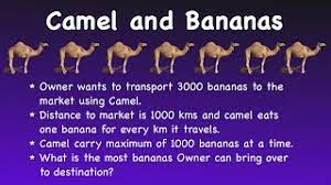 Pink floyd's guitar sound is a favorite to many people, but there's. Camel And Bananas Puzzle Amazon Interview Puzzle Youtube