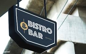 Bistro And Bar Restaurant Board Mockup Free Image By Rawpixel Com Sarita Rungsakorn Restaurant Bar Restaurant Signage Bistro