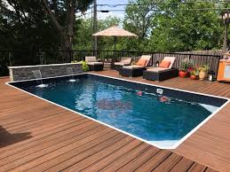 Above Ground Pools Gallery Custom Above Ground Pools By Aquastar