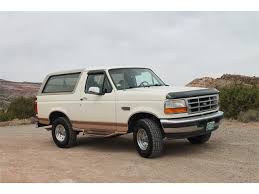 Maybe you would like to learn more about one of these? 1995 Ford Bronco For Sale On Classiccars Com