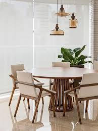 50 Round Dining Tables For Small Spaces The Architects Diary Minimalist Dining Room Dining Room Decor Modern Dining Room