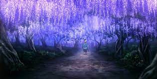 鬼滅の刃 藤の花 google 検索 藤の花 イラスト 風景 藤の木