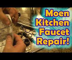 The second video is the entire raw footage with some music. Leaky Moen Kitchen Faucet Repair 8 Steps Instructables