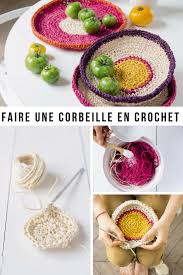 Crocheter Une Corbeille Avec De La Ficelle Bricolage Facile Corbeille Tuto Crochet