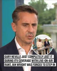 🗣 "I'm actually offended. It's an absolute disgrace." 🤬 Neville delivered  an incredible box-office rant that left the rest of the pundits stunned.  Wrighty had to step in and say something 😳