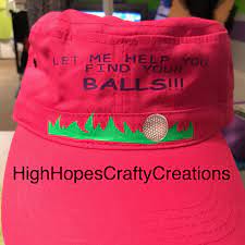 Golf Hat Let Me Help You Find Your Balls Golf Hats Baseball Hats Hats