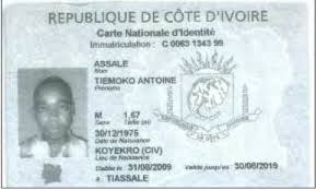 Achetez une fausse carte d'identité française en ligne (whatsapp: Cote D Ivoire 1000 Fausses Cni Par Jour