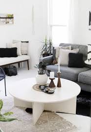 This collection of painted tables post contains affiliate links for your convenience. 15 Rounded Diy Coffee Tables